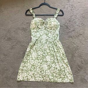 Green Floral Sundress